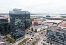 Commercial office and retail buildings in Tallinn representing Baltic Property Trust real estate investments in Estonia