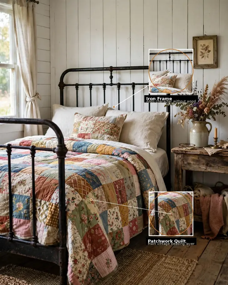 10 Rustic Bedroom Design Ideas: Cozy Design Ideas That Work - Bedrooms | HomeImprovementGeek Image of , Bedrooms, on HomeImprovementGeek.