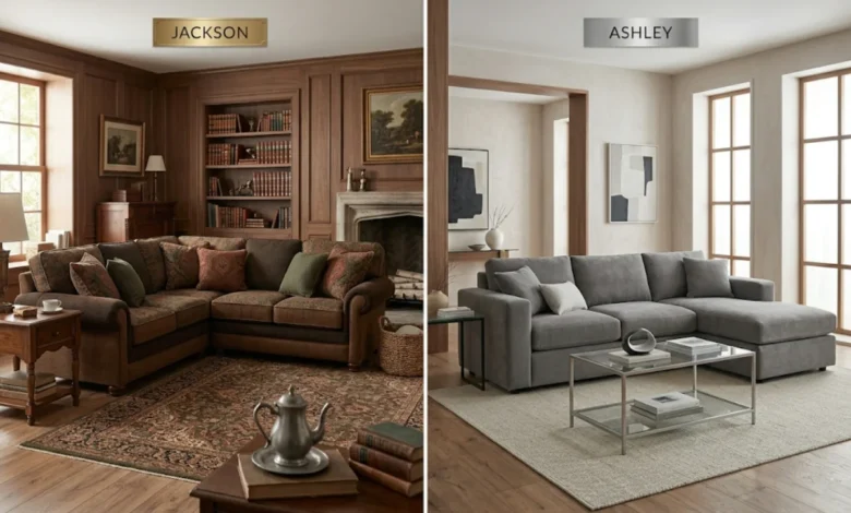 Jackson Furniture vs Ashley Furniture living room comparison