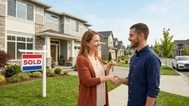 homeowner using modern home selling method to sell house fast