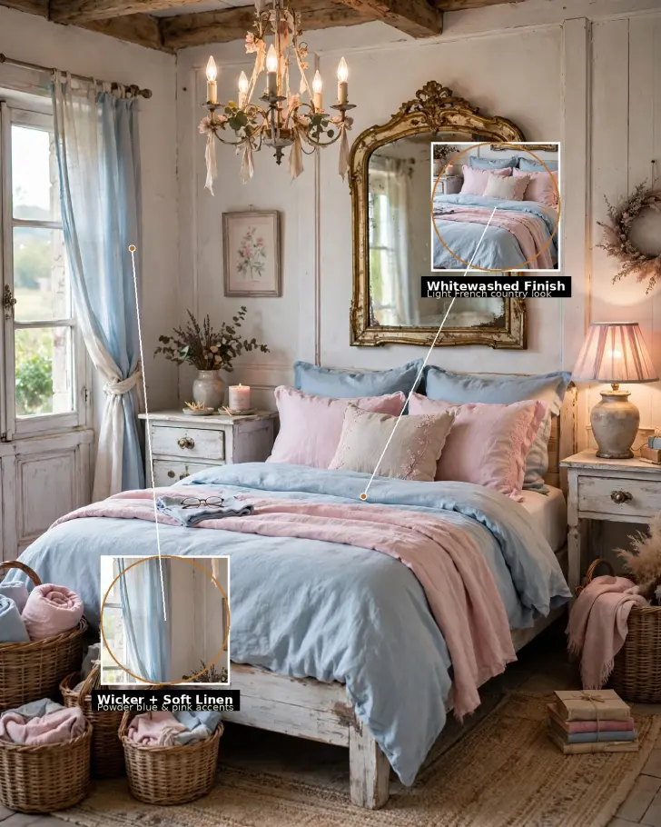 10 Rustic Bedroom Design Ideas: Cozy Design Ideas That Work - Bedrooms | HomeImprovementGeek Image of , Bedrooms, on HomeImprovementGeek.