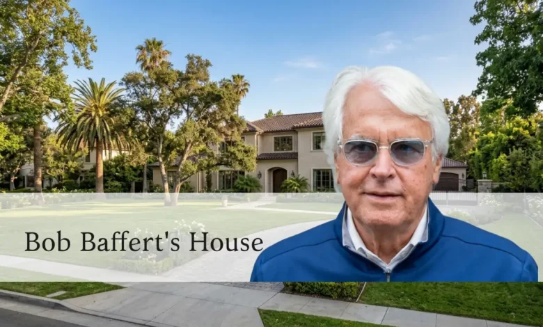 Bob Baffert house — traditional California estate in Arcadia near Santa Anita Park