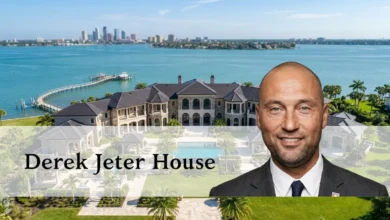 Derek Jeter House on Davis Islands Tampa waterfront at 58 Bahama Circle
