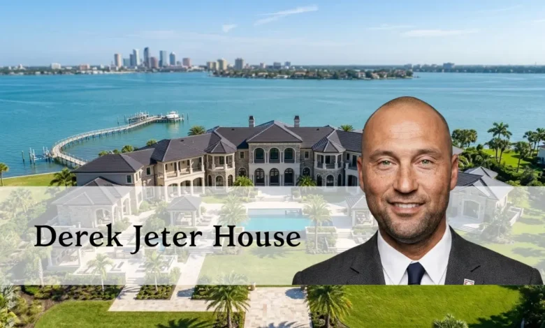 Derek Jeter House on Davis Islands Tampa waterfront at 58 Bahama Circle
