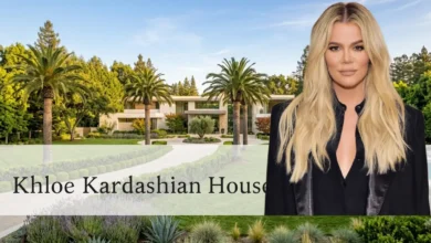 Khloe Kardashian house in Hidden Hills California exterior view
