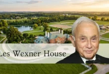 Les Wexner house — Georgian mansion estate in New Albany Ohio