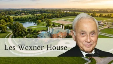 Les Wexner house — Georgian mansion estate in New Albany Ohio