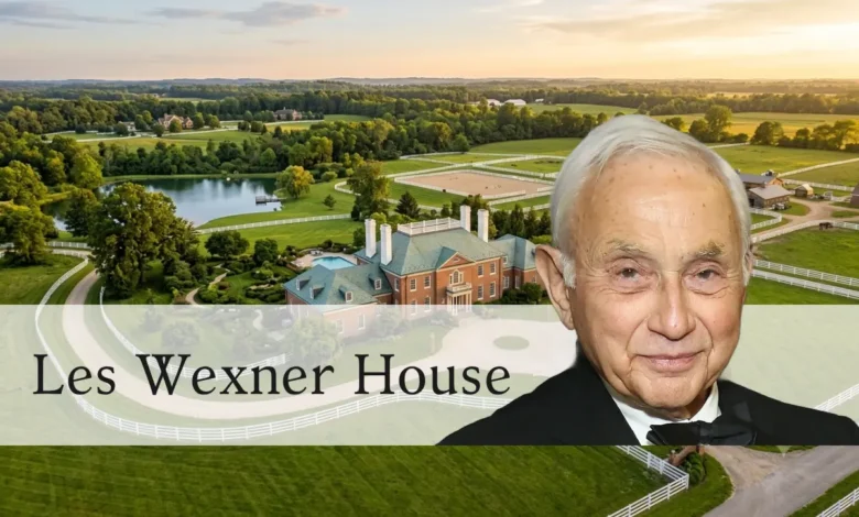 Les Wexner house — Georgian mansion estate in New Albany Ohio
