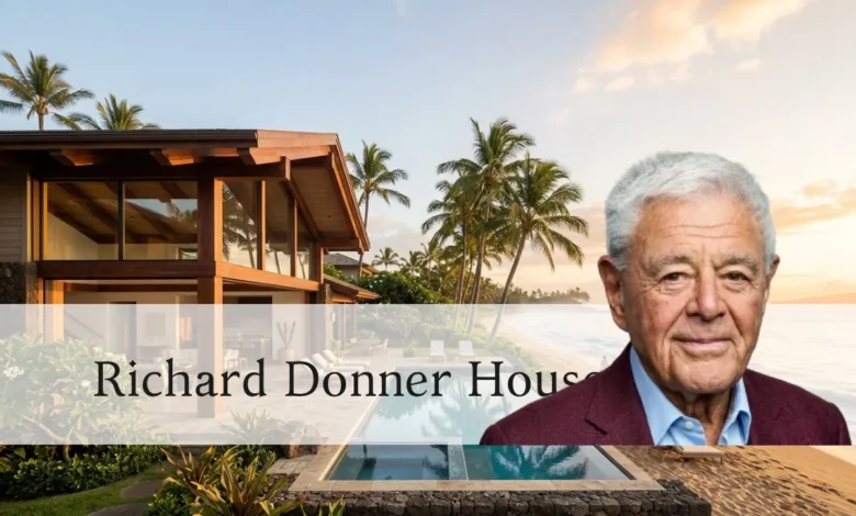 Richard Donner House: Inside the Superhero Director's Maui Retreat - Luxury Real Estate | HomeImprovementGeek Richard Donner's Maui oceanfront estate on Keawakapu Beach in Kihei, designed by architect Thomas A. Kligerman