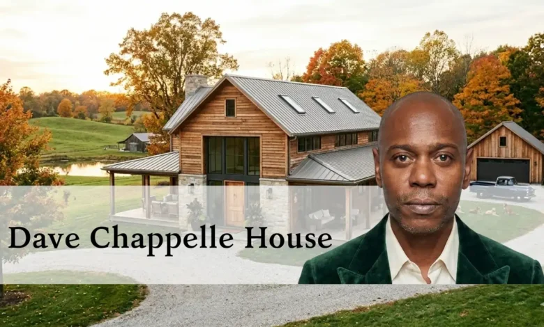 Dave Chappelle's house — a 65-acre traditional farmhouse in Yellow Springs, Ohio