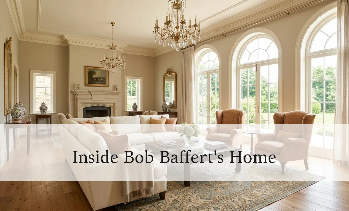 Luxury interior living room inside Bob Baffert home in Arcadia