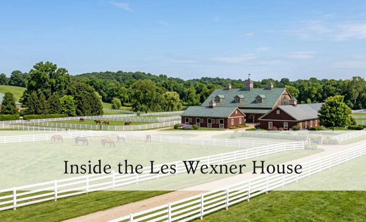 Equestrian center on Les Wexner estate in New Albany Ohio