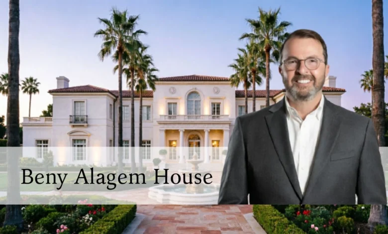 The Beny Alagem House: Inside a Bel Air Landmark - Luxury Real Estate | HomeImprovementGeek Beny Alagem house exterior view in Bel Air, Los Angeles