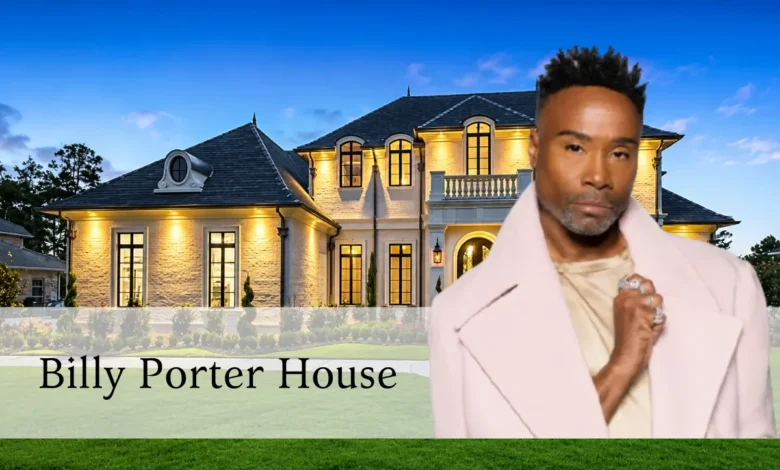 Billy Porter house exterior in Bellport Village Long Island New York