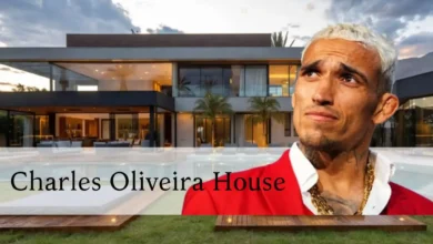 Charles Oliveira's house in Guaruja, Brazil, a $1 million mansion near Neymar's property featuring exotic birds and custom-built outdoor spaces