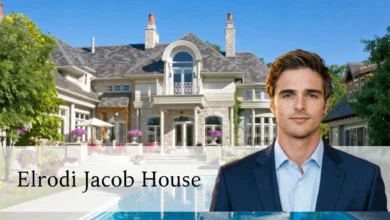 Jacob Elordi house exterior view at his Byron Bay hinterland estate
