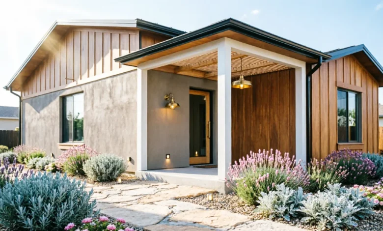 Beautifully remodeled modern home exterior showcasing expert home remodeling services in San Antonio, TX.