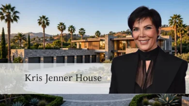 Kris Jenner House: Inside Her $20 Million Hidden Hills Mansion - Home Improvement | HomeImprovementGeek Kris Jenner house exterior view of her 20 million dollar Hidden Hills mansion