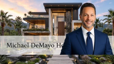 Michael DeMayo house exterior - luxury Charlotte mansion on Morrocroft Farms Lane in SouthPark area