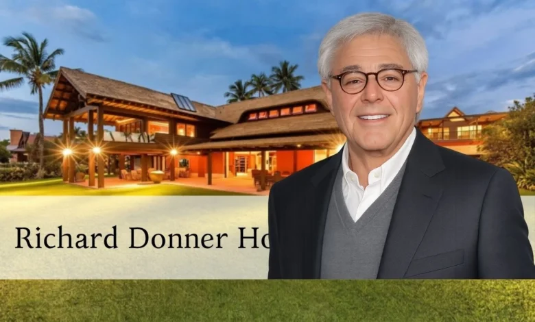 Richard Donner's oceanfront Maui house on Keawakapu Beach with vaulted ceilings and glass walls