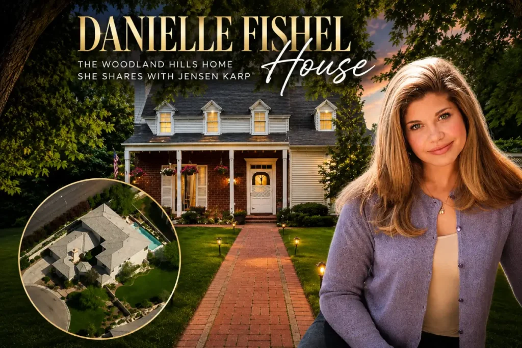 Danielle Fishel’s Woodland Hills home shared with Jensen Karp