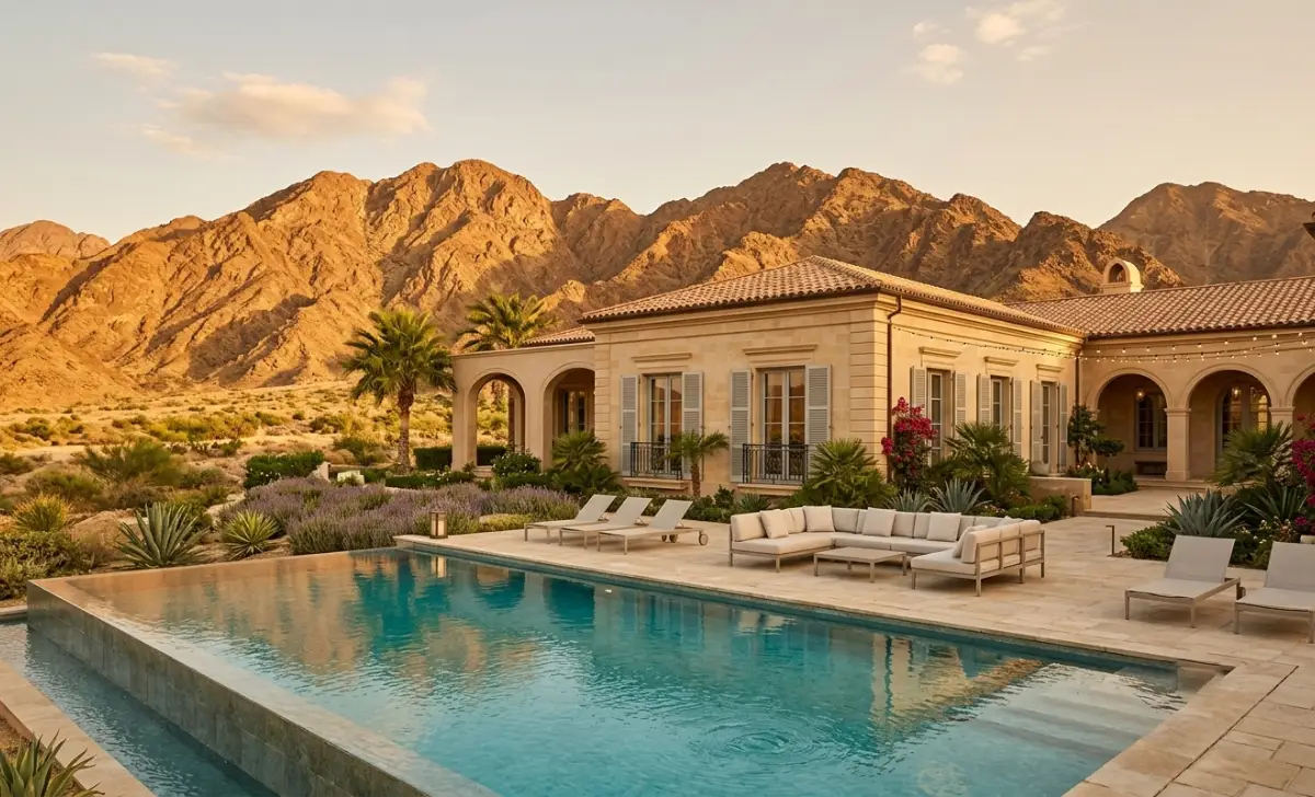 Justin Bieber House: Inside Every Home He's Owned - Luxury Real Estate | HomeImprovementGeek Justin Bieber house desert retreat at the Madison Club in La Quinta