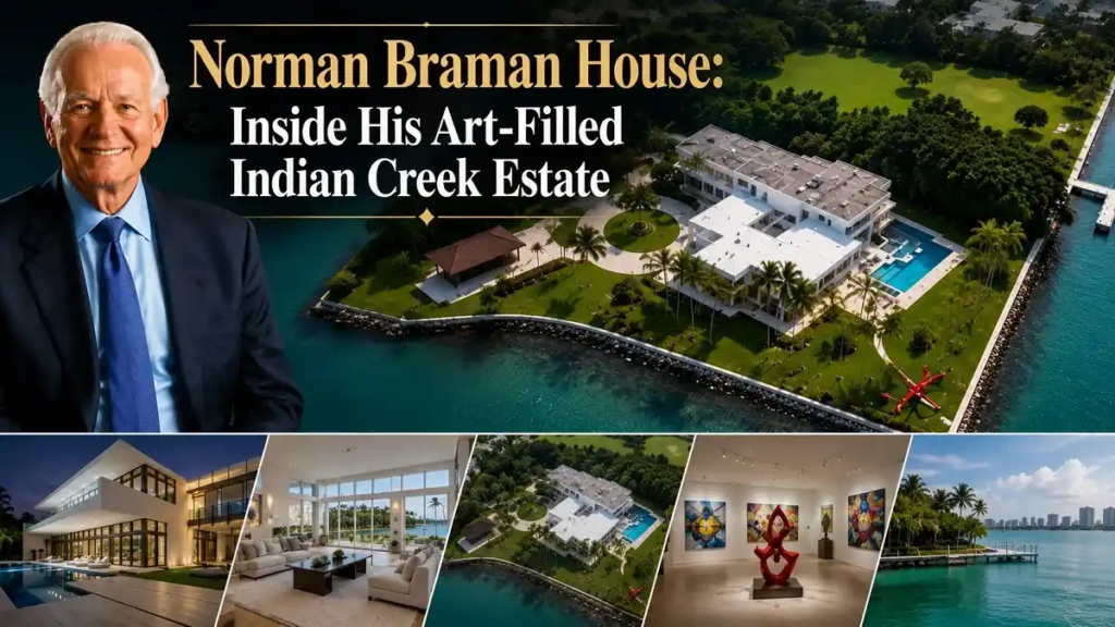 Norman Braman house in Indian Creek, Florida