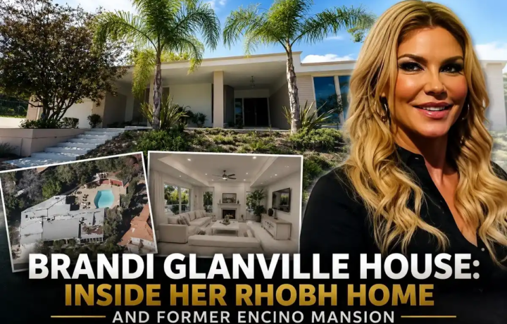 Brandi Glanville House: Inside Her RHOBH Home and Former Encino Mansion - Celebrity Homes | HomeImprovementGeek Brandi Glanville house featuring her RHOBH home and former Encino mansion