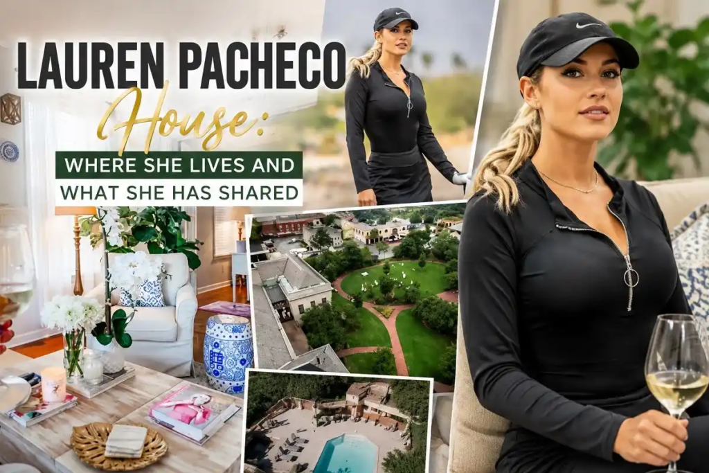 Lauren Pacheco house featuring her living space and residential surroundings